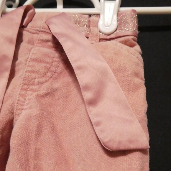 OLD NAVY | 18-24 months | Pants with Front Silver and Ribbon Waistband Design - Picture 4 of 11